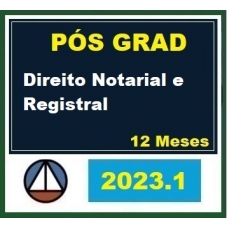 Pós Graduação - Direito Notarial e Registral - Turma 2023.1 - 12 meses (CERS 2023)